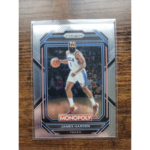 2022-2023 Panini Prism Monopoly #68 James Harden - 76ers - Fresh Pull - Picture 1 of 2